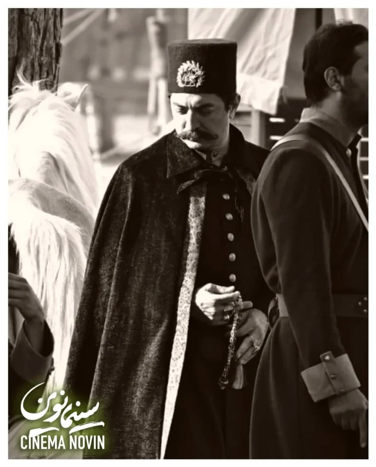 بهرام رادان در نقش ناصرالدین شاه سریال جیران