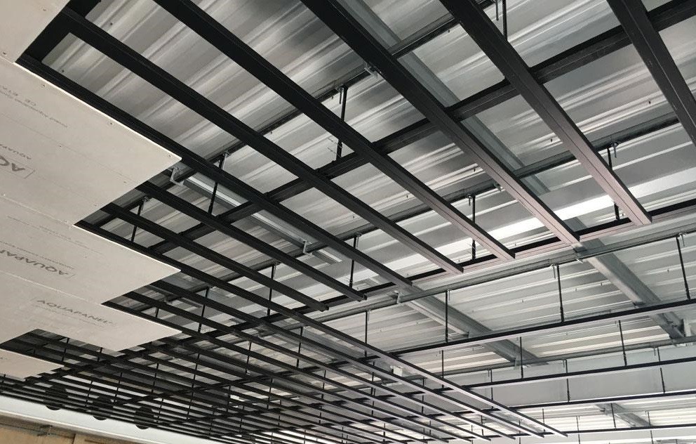 Application of false ceiling in construction