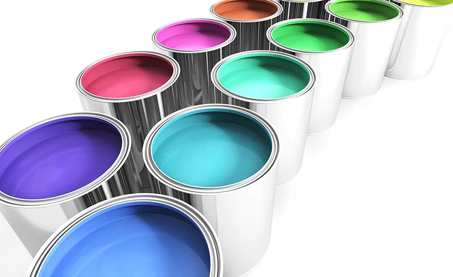 Examining raw materials for color production