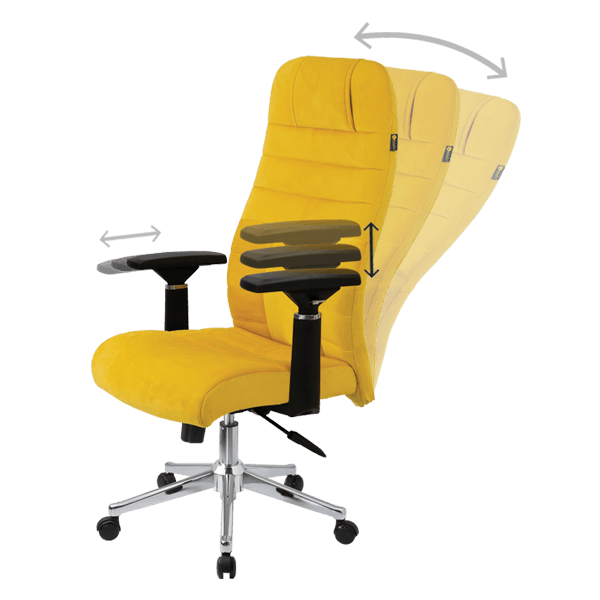 Office chair suitable for back pain