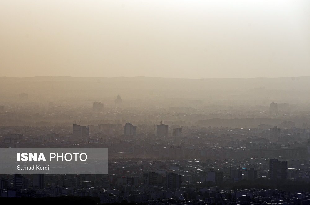 صدور هشدار نارنجی آلودگی هوا در البرز