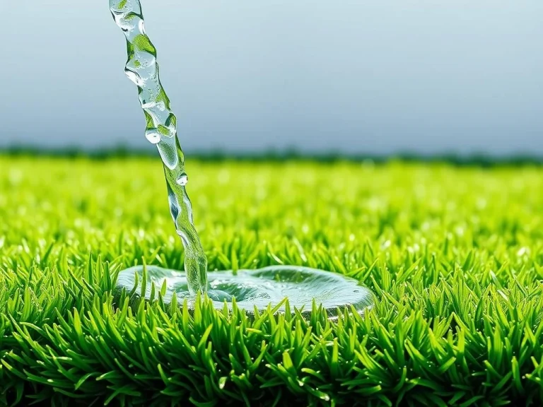 چمن مصنوعی قابل شستشو است
