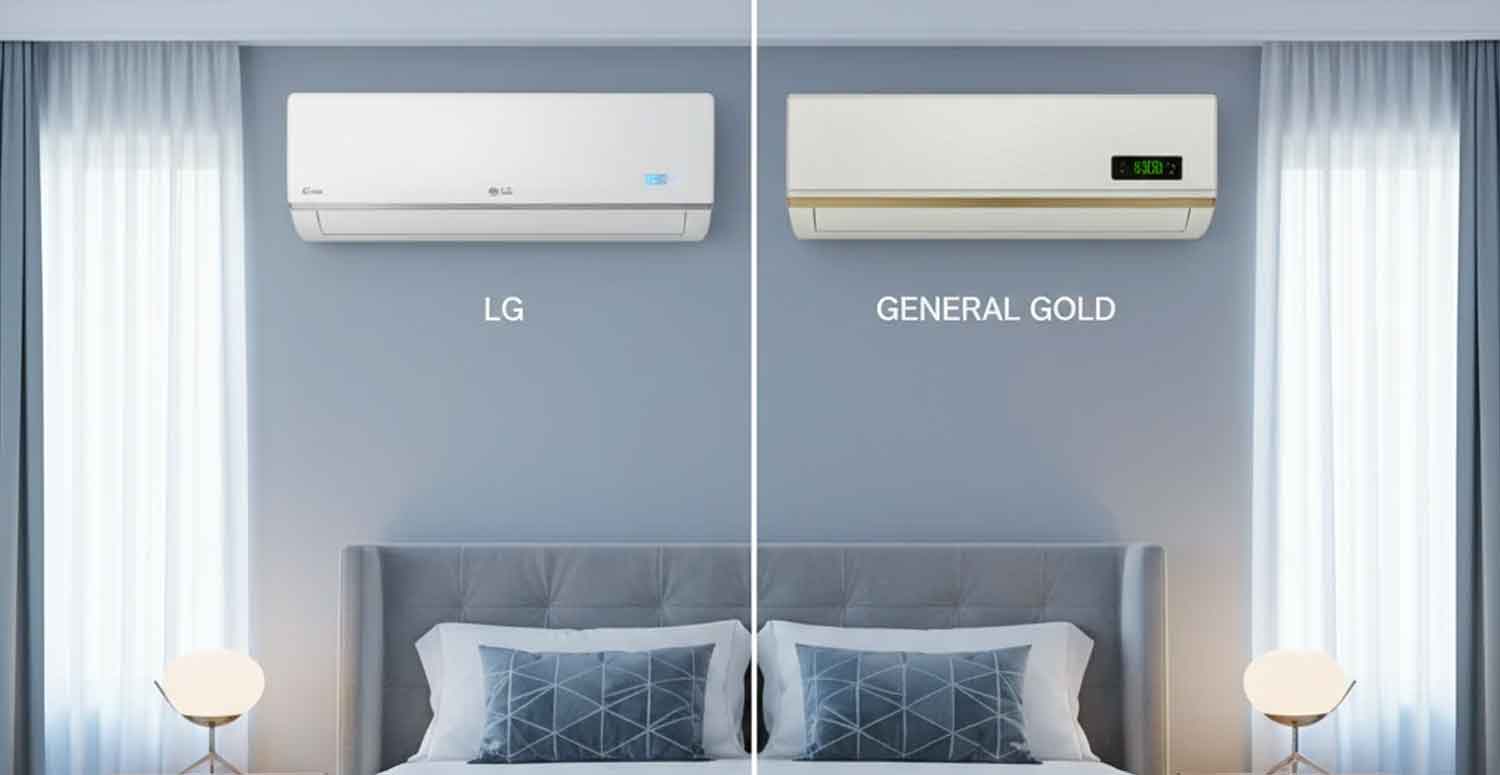 جایگاه برند جنرال گلد و ال جی در بازار سیستم های تهویه